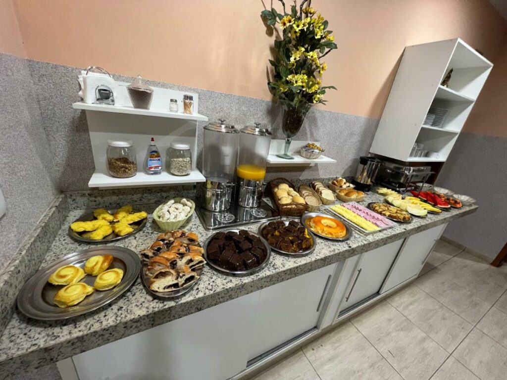 Café da manhã do Hotel Savana
